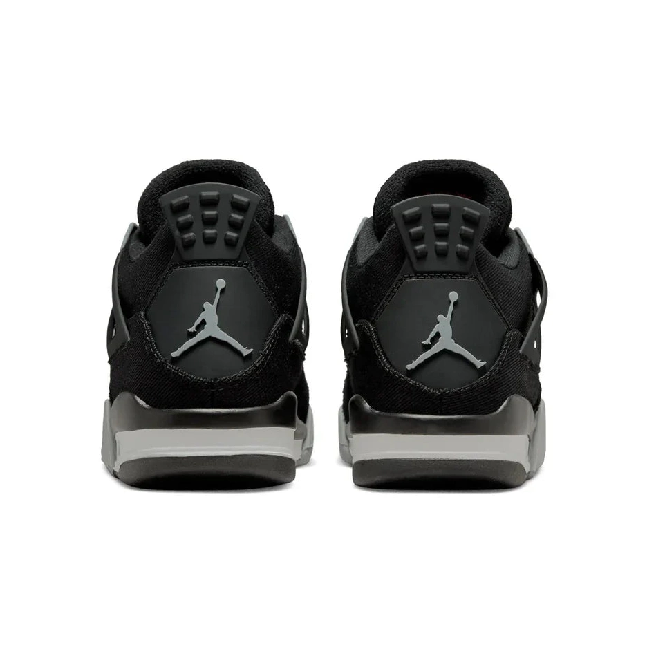 GS 4 Black Canvas Air Retro Jordan 0516
